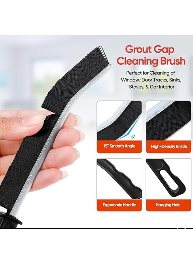 Crevice cleaning brush, multi-functional cleaning tool, bathroom crevice brush, small cleaning brush, cement crevice brush, kitchen brush, cleaning tools for toilet, bathroom, home, and bathtub - Image 3